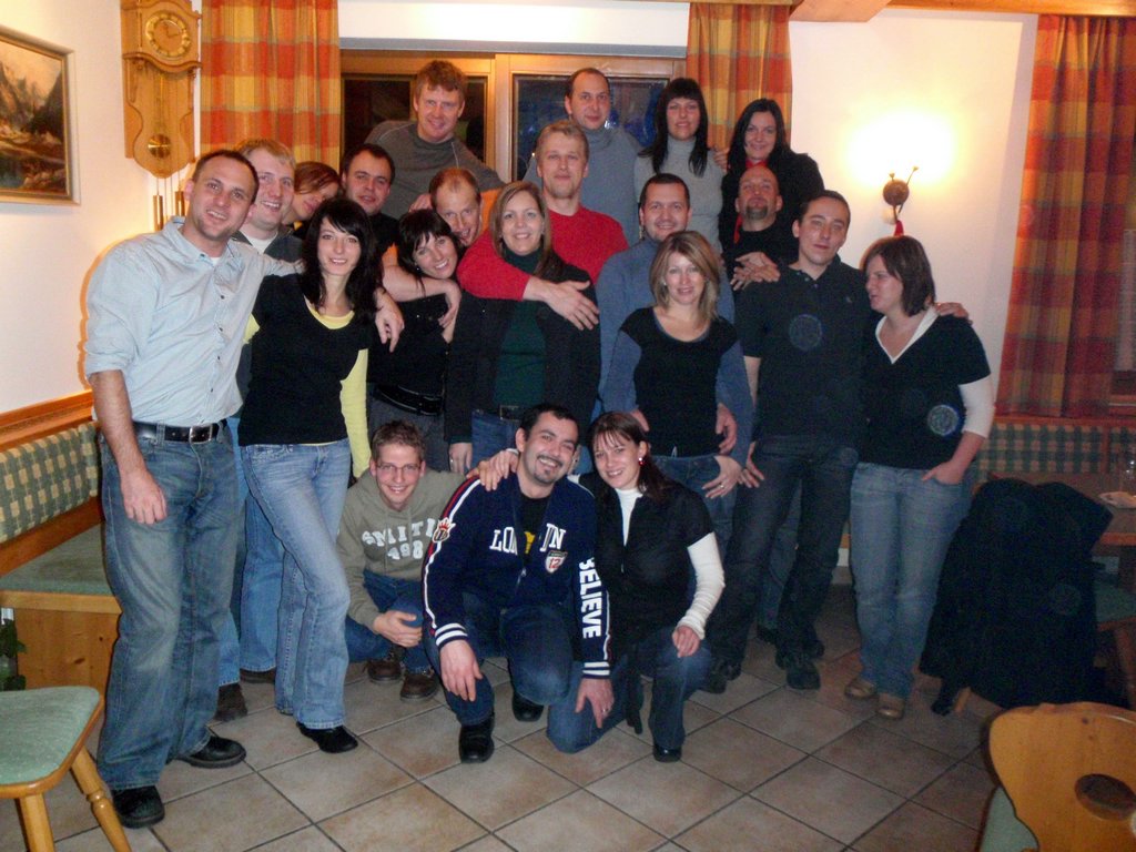 Gruppenbild beim W�rstelbaron